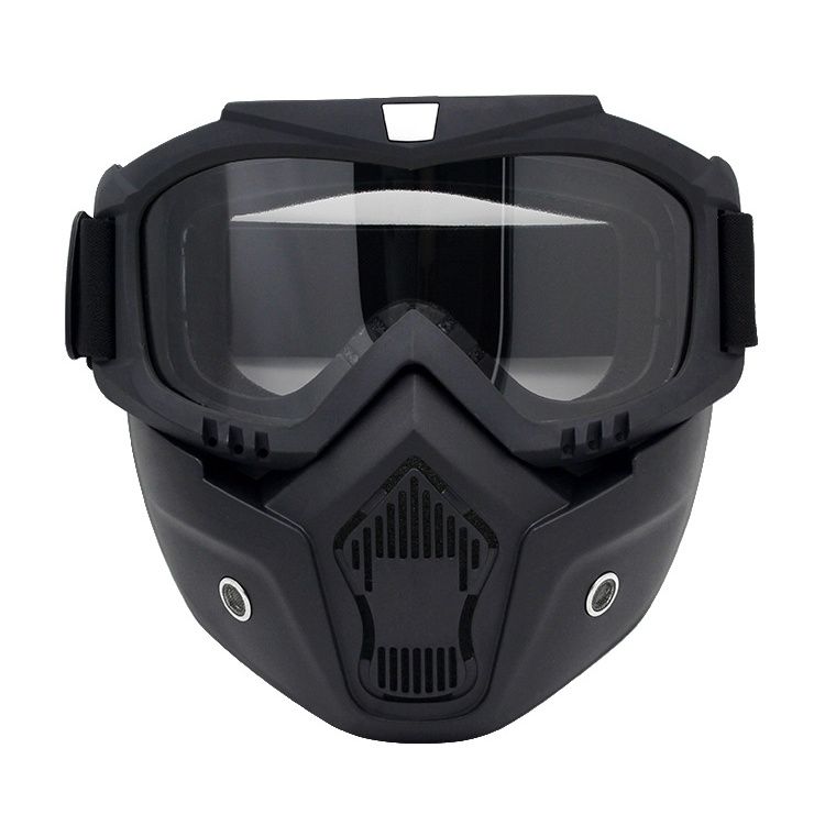 Detachable tactical protective goggles